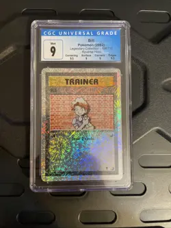 Bill 108/110 Legendary Collection Reverse Holo Pokemon Cgc 9 - Image 1