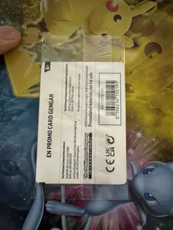 Pokemon Gengar #050 Holo Rare Perfect Order GameStop Promo FACTORY SEALED FOIL - Image 5