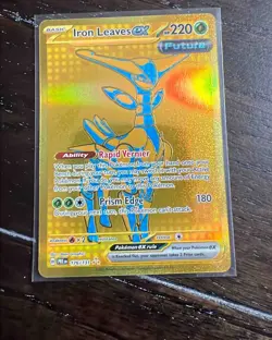 2025 Pokemon Prismatic Evolutions Iron Leaves ex #176/131 - Image 1