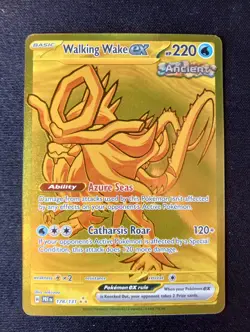 Pokemon TCG Walking Wake ex 178/131 Prismatic Evolutions Hyper Rare Holo 220 HP… - Image 1