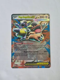 Mega Kangaskhan ex 104/132 Double Rare Mega Evolution Pokemon Holo Near Mint - Image 1