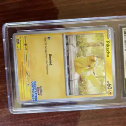 Pokemon TCG Pikachu Illustration Contest 2024 CGC Pristine 10 +bonus Surprise - Image 3