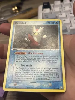 Delibird 21/109 Rare Team Rocket Returns NM/LP Pokemon Card Yuka Morii - Image 3