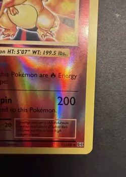 Pokemon TCG Charizard Reverse Holo Rare Evolutions 11/108 2016 NM/LP - Image 5