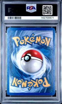 2003 POKEMON AQUAPOLIS #11 ESPEON-REVERSE FOIL PSA 7 - Image 2