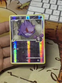 Gengar 27/130 Diamond Pearl 2007 Gengar GL 40/111 Rising Rivals Reverse Pokemon - Image 3