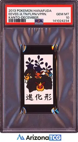 Pokemon 2013 Eevee/Jolteon/Flareon/Vaporeon Kanto-December Japanese PSA 10 - Image 1