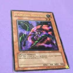 Yugioh Rafflesia Seduction SOD-EN020 - 1st Ed. ULTRA RARE - Never Played NM/M - Image 3