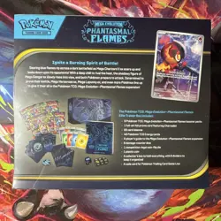 Pokemon TCG Mega Evolution Phantasmal Flames ETB Elite Trainer Box! SEALED! NEW! - Image 2