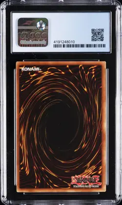 2002 YU-GI-OH N. AMERICAN ENGLISH SUPER RARE #LOB-108 MAN EATER BUG CGC 8.5 - Image 2