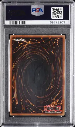 2002 YU-GI-OH! LOB-LEGEND OF BLUE EYES WHITE DRAGON ONE-EYED SHIELD DRAGON PSA 9 - Image 2