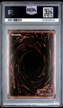 2002 Yu-Gi-Oh! Jinzo Pharaoh's Servant PSV 1st Edition Secret Rare PSA 7 - Image 2