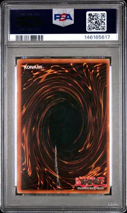 2002 Yu-Gi-Oh! LOB-005 Dark Magician PSA 1 SUPER LOW POP - Image 2