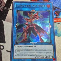 Yu-Gi-Oh! TCG Salamangreat Pyro Phoenix Ultra Rare 1st Ed 2020 Tin MP20-EN169 - Image 1