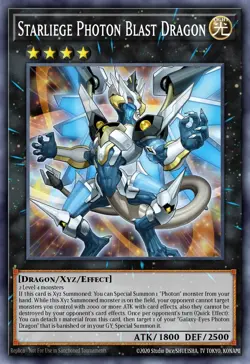 MP25-EN034 Starliege Photon Blast Dragon Starlight Rare YuGiOh Preorder - Image 1