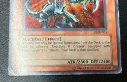 (WNR) YUGIOH RED-EYES BLACK METAL DRAGON FMR-001 SECRET MP - Image 2