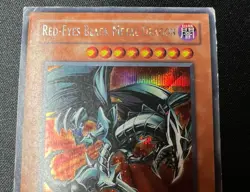 (WNR) YUGIOH RED-EYES BLACK METAL DRAGON FMR-001 SECRET MP - Image 3