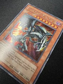 (WNR) YUGIOH RED-EYES BLACK METAL DRAGON FMR-001 SECRET MP - Image 4