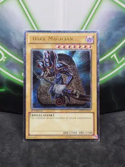Yugioh Dark Magician YSYR-EN001 Ultimate Rare 1st Edition LP - Image 1