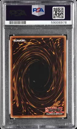 2003 YU-GI-OH! LOD-LEGACY OF DARKNESS #013 THE PUPPET MAGIC OF DARK RULER PSA 9 - Image 2