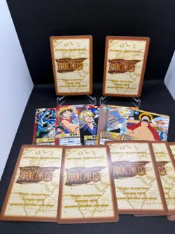 One Piece Carddass Hyper Battle Straw Hat Crew Lot 12 cards excellent condition - Image 5