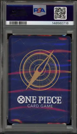 One Piece CCG Gum-Gum Fire-Fist Pistol Red Hawk Alt Art OP11-114 PSA 10 Gem Mint - Image 2