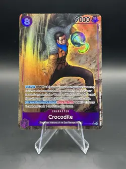 One Piece Kingdoms of Intrigue Crocodile OP04-060 Alternate Alt Art NM/LP - Image 1
