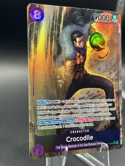 One Piece Kingdoms of Intrigue Crocodile OP04-060 Alternate Alt Art NM/LP - Image 4