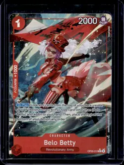 2024 One Piece The Best Belo Betty Rare #OP05-015 - Image 1