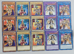15 YuGiOh KICO Kings Knight Queens Jacks Arcana Joker Extra 1st Edition Rare - Image 1