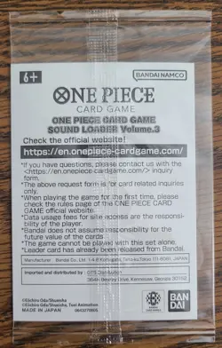 Monkey D Luffy Leader Sound Loader WITH Promo Sealed One Piece Card EB02-010 - Image 2