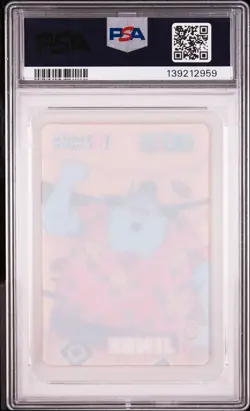 2025 ONE PIECE X BASKIN ROBBINS ONE PIECE CAMPAIGN COLL CARDS JINBE PSA 10 - Image 2