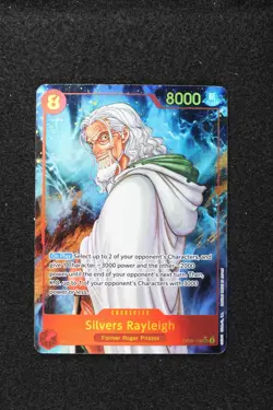 Silvers Rayleigh OP08-118 - One Piece Two Legends SEC Alt Art - Image 1