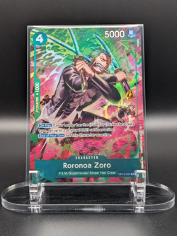 Roronoa Zoro (OP13-037) One Piece: Adventure on Kami's Island (Foil) TR NM - Image 1
