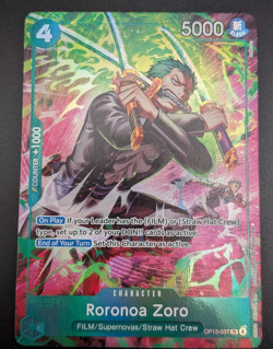 Roronoa Zoro (OP13-037) One Piece: Adventure on Kami's Island (Foil) TR NM - Image 3