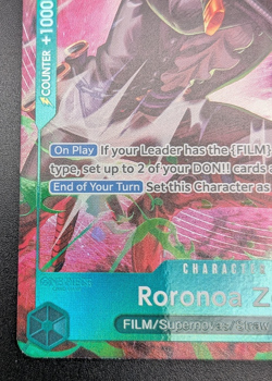 Roronoa Zoro (OP13-037) One Piece: Adventure on Kami's Island (Foil) TR NM - Image 5