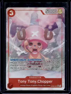 2024 One Piece Two Legends Tony Tony.Chopper Super Rare #OP08-007 - Image 1