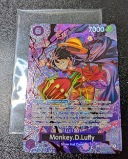 One Piece TCG Monkey D. Luffy ST26-005 SP – OP15 Kami’s Island – NM - Image 1