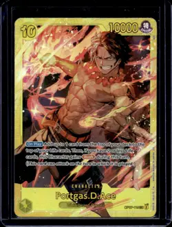 2024 One Piece 500 Years in the Future Portgas.D.Ace Secret Rare #OP07-119 - Image 1