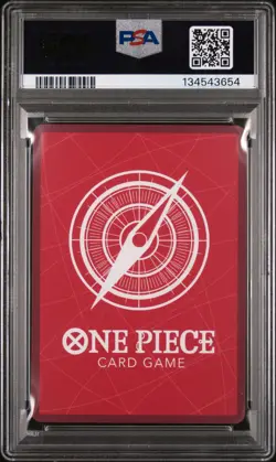 2025 ONE PIECE PROMOS PSA MAGAZINE EXCLUSIVE #001 SHANKS PSA 5 - Image 2