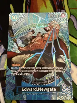 Edward.Newgate (SP) - Adventure on Kami's Island One piece tcg English #2 - Image 1