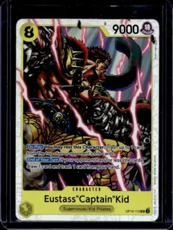 2025 One Piece Royal Blood OP10 Eustass"Captain"Kid Super Rare #OP10-112 - Image 1