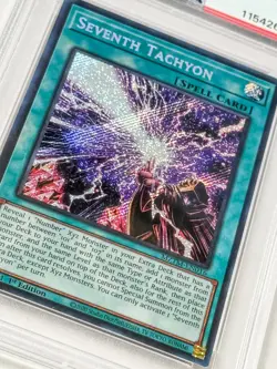 PSA 9 Yugioh Seventh Tachyon MZTM-EN016 Secret Rare 1st Edition - Image 1