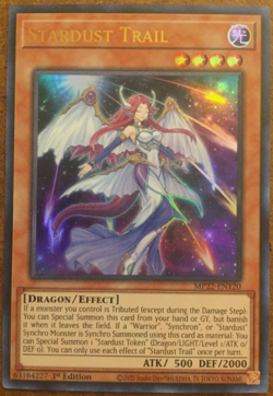 YuGiOh! - Stardust Trail Ultra Rare - MP22-EN120 - Ultra Rare - 1st Ed - NM/M - Image 1
