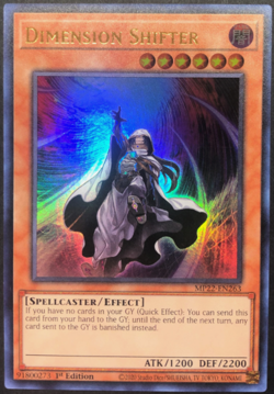 YuGiOh! - Dimension Shifter - MP22-EN263 - Ultra Rare - 1st Ed - NM/M - Image 1