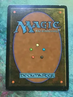 MTG Badlands Italian FBB HP Signed Rob Alexander Dual Land Reserved List - Image 2