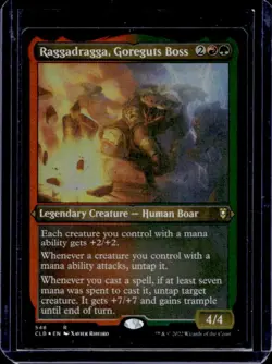 Magic The Gathering MTG Raggadragga, Goreguts Boss Foil #548 - Image 1