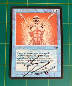 Remove Soul Artist Proof SIGNED Brian Snoddy Mtg Legends Magic The Gathering - Image 1
