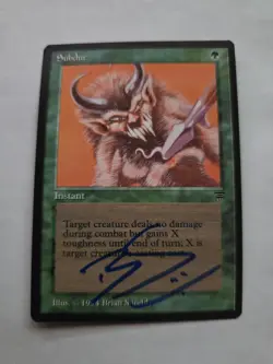 Subdue Artist Proof SIGNED Brian Snoddy Mtg Legends Set - Image 1