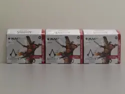 (3) Lot 2024 Magic The Gathering Assassin's Creed Sealed Collector Booster Box - Image 1